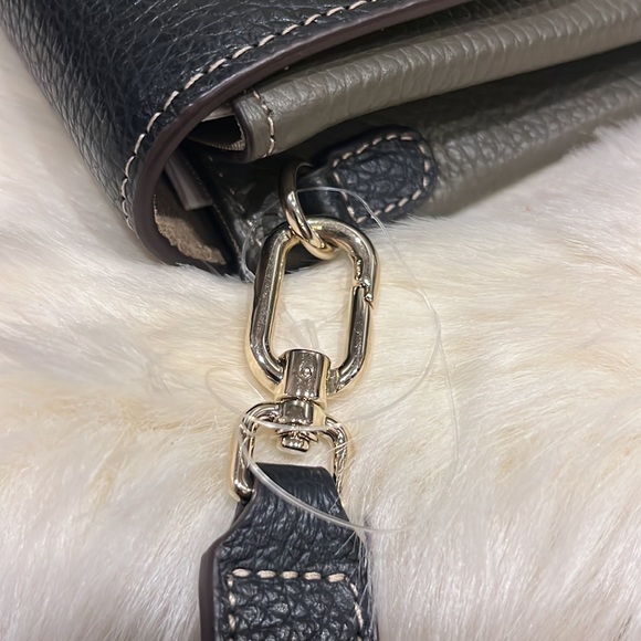 New Furla Narciso two tone leather crossbody bag - Picture 8 of 8